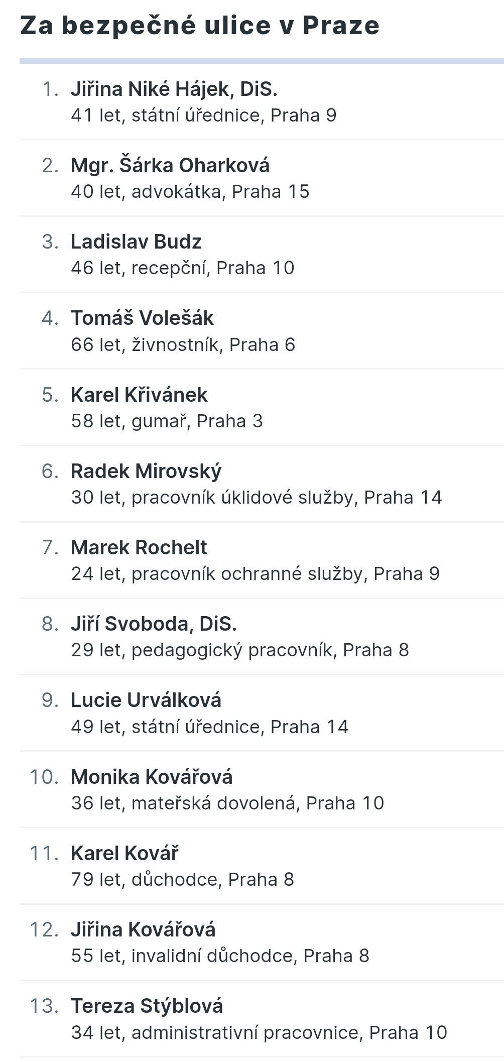 kandidát č. 8 - to je jasná volba