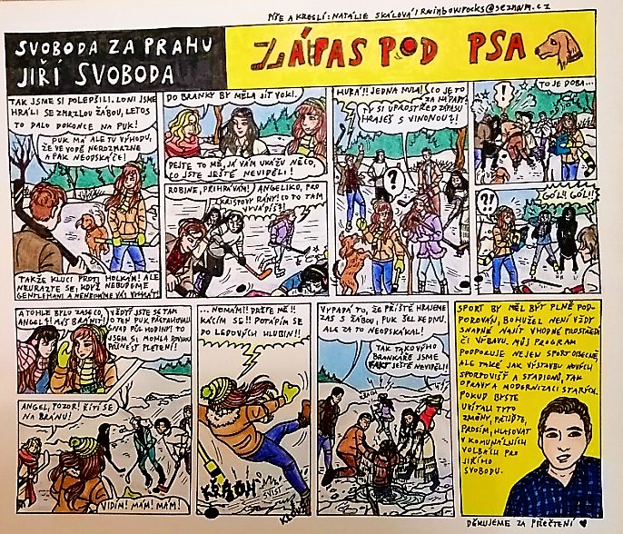 komiks - díl č. 7 - ZAPAS POD PSA