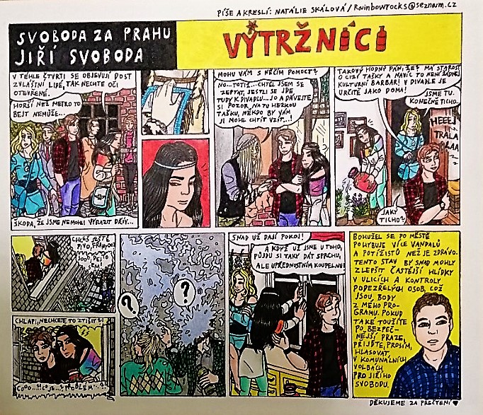 komiks - díl č. 8 - VÝTRŽNÍCI